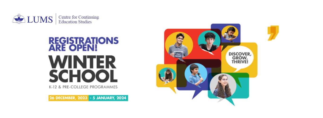 winter school at LUMS