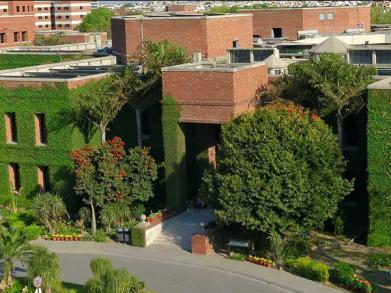 Picture of the academic block 