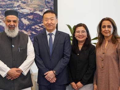 Asian Development Bank Delegation Visits LUMS to Discuss the ADB–JSP Scholarship Program